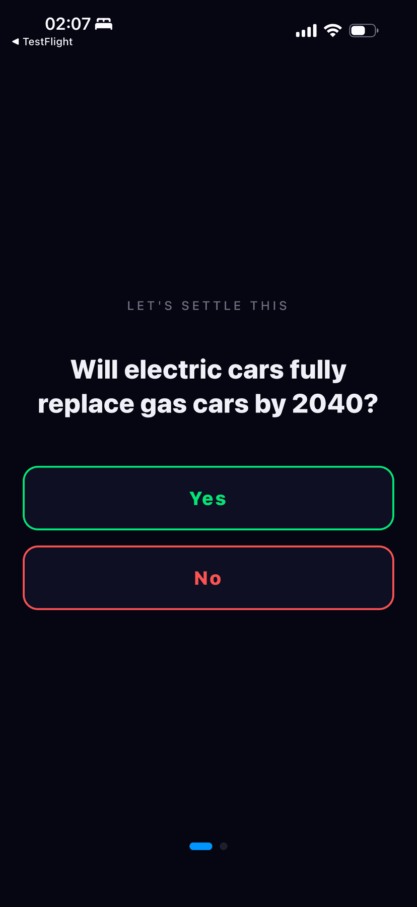 Pulsfire quick-vote